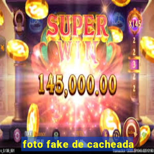 foto fake de cacheada